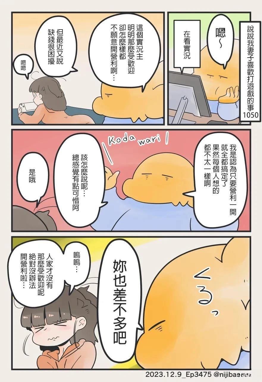 说说我妻子喜欢打游戏的事 第1话 第8页